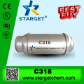 high purity 99.999% Octafluoropropane, C318 gas, C4F8 gas